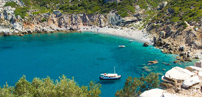 kastro beach skiathos